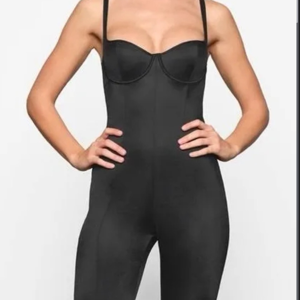 Skims glissenette Black Jumpsuit